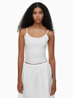 NWT Aritzia Wilfred Keats Camisole Cami White XS Basics Everyday Tank Summer